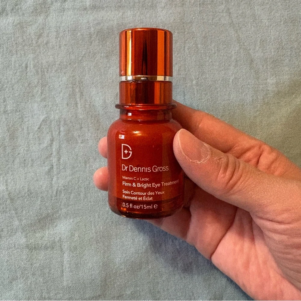 NEW Dr Dennis Gross Vitamin C Lactic Firm & Bright Eye Treatment 0.5oz/15ml